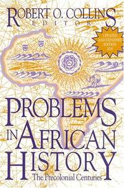 Front cover of Problems In African History by Robert O. Collins