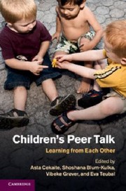 Cover of Childrens Peer Talk by Asta Cekaite
