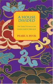 Cover of House Divided by Pearl S. Buck