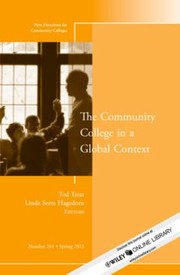 Front cover of The Community College In A Global Context by Tod Treat
