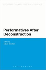 Cover of Performatives After Deconstruction by Mauro Senatore