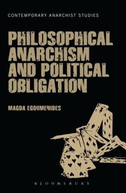 Front cover of Philosophical Anarchism And Political Obligation by Magda Egoumenides
