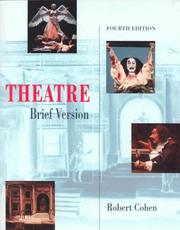 Cover of Theatre by Robert Cohen