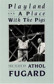 Cover of Playland by Athol Fugard