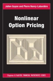 Cover of Nonlinear Option Pricing by Julien Guyon