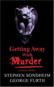 Cover of Getting away with murder by Stephen Sondheim