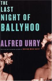 Cover of The last night of Ballyhoo by Alfred Uhry
