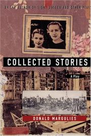 Cover of Collected stories by Donald Margulies