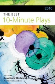 Front cover of 2010 The Best 10minute Plays by Lawrence Harbison