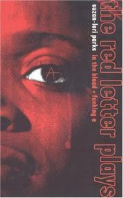 Cover of The red letter plays by Suzan-Lori Parks