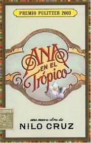 Cover of Ana en el trópico by Nilo Cruz