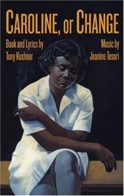 Cover of Caroline, Or Change by Tony Kushner