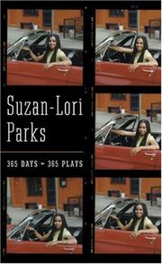 Cover of 365 days/365 plays by Suzan-Lori Parks