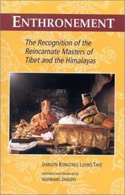 Cover of Enthronement by Jamgon Kongtrul Lodro Thaye