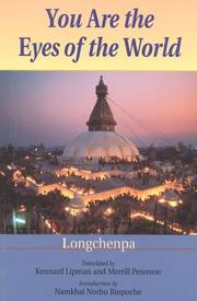 Front cover of You Are the Eyes of the World by Longchenpa