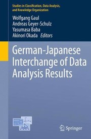 Front cover of Germanjapanese Interchange Of Data Analysis Results by Wolfgang Gaul