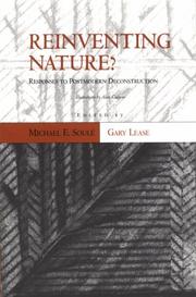 Cover of Reinventing nature? by Gary Lease