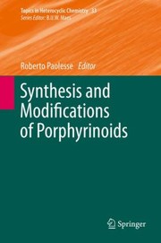 Cover of Synthesis And Modifications Of Porphyrinoids by Roberto Paolesse