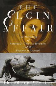 Cover of The Elgin Affair by Theodore Vrettos