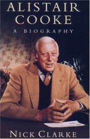 Cover of Alistair Cooke by Nick Clarke