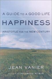 Cover of Happiness by Jean Vanier