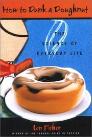 Front cover of How to Dunk a Doughnut by Len Fisher