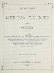 Cover of History of Medina county and Ohio by Perrin, William Henry
