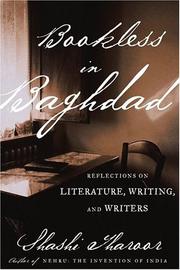 Front cover of Bookless in Baghdad by Shashi Tharoor