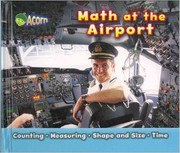 Cover of Math at the airport by Tracey Steffora