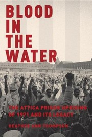 Front cover of Blood in the water by Heather Ann Thompson