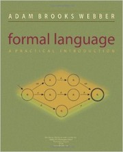 Front cover of Formal Language - A Practical Introduction 2008 - Adam Brooks Webber (pdf) by Adam Brooks Webber