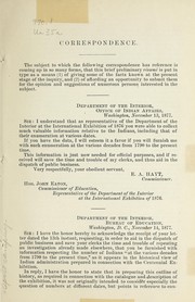 Front cover of Are the Indians dying out? by S. N. Clark