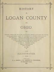 Front cover of History of Logan County and Ohio by Perrin, William Henry