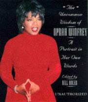Front cover of The uncommon wisdom of Oprah Winfrey by Oprah Winfrey