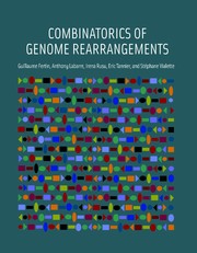 Front cover of Combinatorics of genome rearrangements by Guillaume Fertin