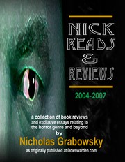 Front cover of Nick Reads & Reviews by Nicholas Grabowsky