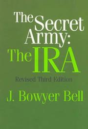 Cover of The secret army by J. Bowyer Bell