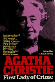 Front cover of Agatha Christie by H. R. F. Keating