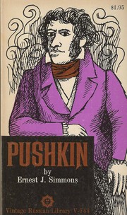 Cover of Pushkin by Ernest Joseph Simmons