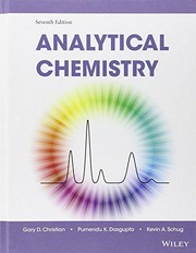 Front cover of Analytical chemistry. - 7. ed. by Gary D. Christian