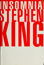 Cover of Insomnia by Stephen King