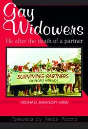 Cover of Gay Widowers by Michael Shernoff