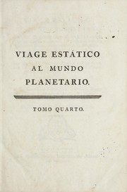 Front cover of Viage esta tico al mundo planetario by Lorenzo Herva s