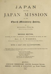 Front cover of Japan and the Japan mission of the Church Missionary Society by Eugene Stock
