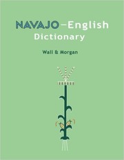 Front cover of Navajo-English dictionary by Leon Wall