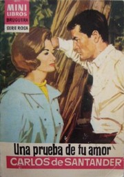 Front cover of Una prueba de tu amor by Carlos de Santander