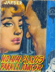 Front cover of No hay plazos para el amor by E. Jarber
