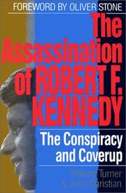 Cover of The assassination of Robert F. Kennedy by William W. Turner