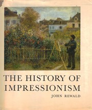 Front cover of The history of impressionism by Rewald, John