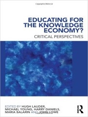 Cover of Educating for the knowledge economy? by Hugh Lauder